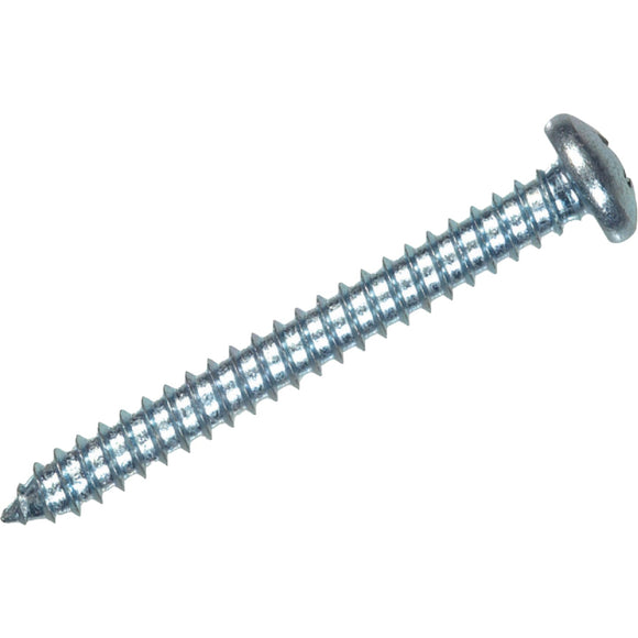 Hillman #8 x 3/4 In. Phillips Pan Head Zinc Sheet Metal Screw (16 Ct.)