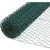 1 In. x 48 In. H. x 25 Ft. L. Green Vinyl-Coated Poultry Netting
