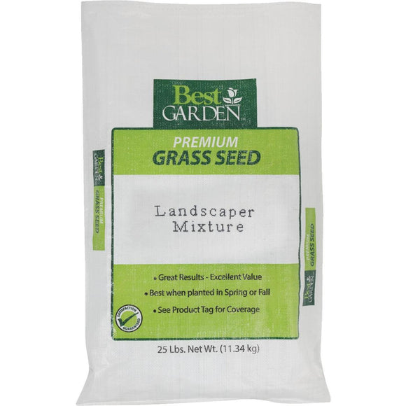 Best Garden 25 Lb. 3750 Sq. Ft. Coverage Sun to Partial Shade Grass Seed