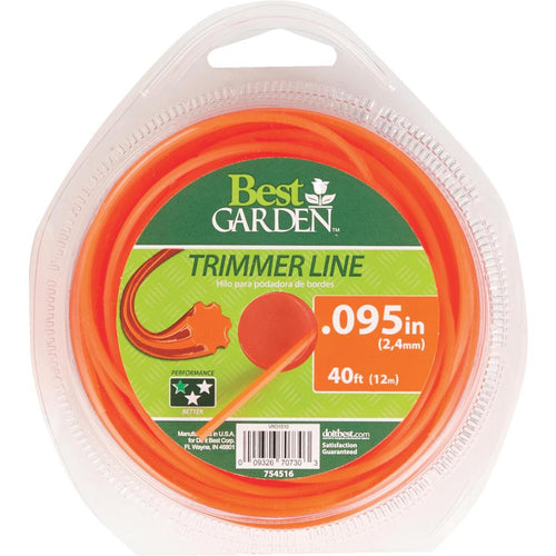 Best Garden 0.095 In. x 40 Ft. Round Trimmer Line