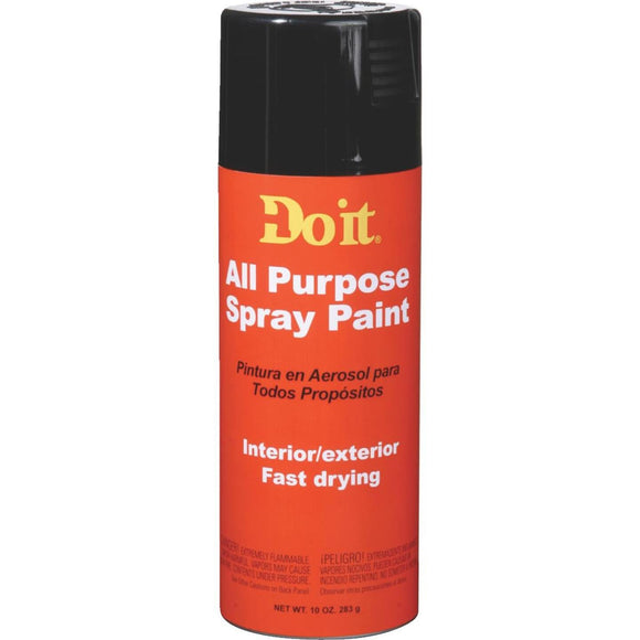 Do it 10 Oz. Gloss All Purpose Spray Paint, Black