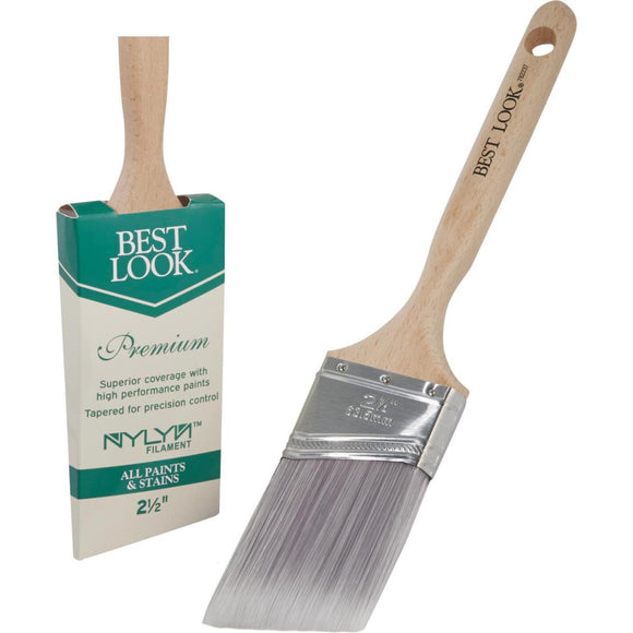 Best Look Premium 2.5 In. Angle Nylyn Paint Brush