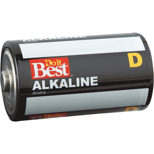 Do it Best D Alkaline Battery (4-Pack)