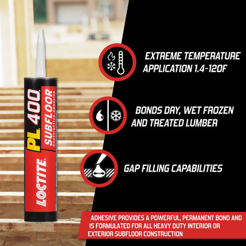 Loctite  PL 400 Subfloor Adhesive