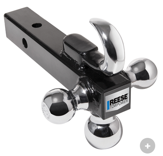 Reese Towpower Tri-Ball Trailer Hitch Ball Mount